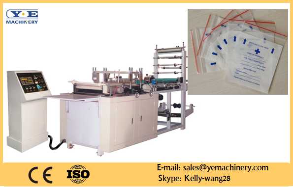 ZIP-500 zipper bag sealing and cutting machine