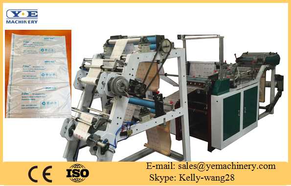 Air bag rolling bag making machine