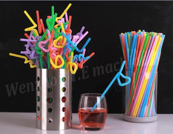 artistic flexible straw
