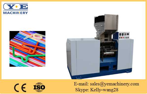 XG-02 Artistic long flexible straw making machine